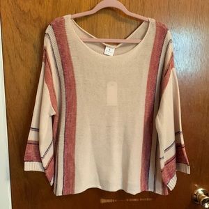 NWT By Together Striped Sweater Size Small